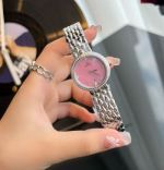 Omega Elegant and Luxury Lady's Size Pink Dial Watch
